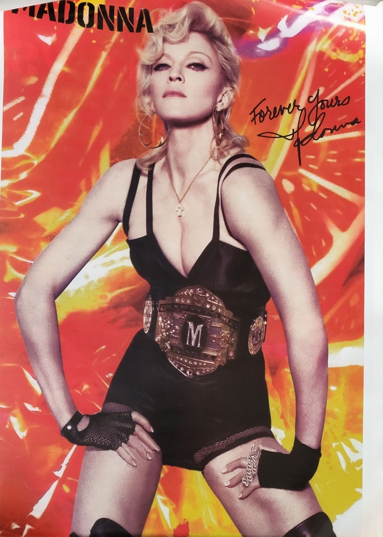 Madonna Sticky & Sweet Tour Paris Plakat