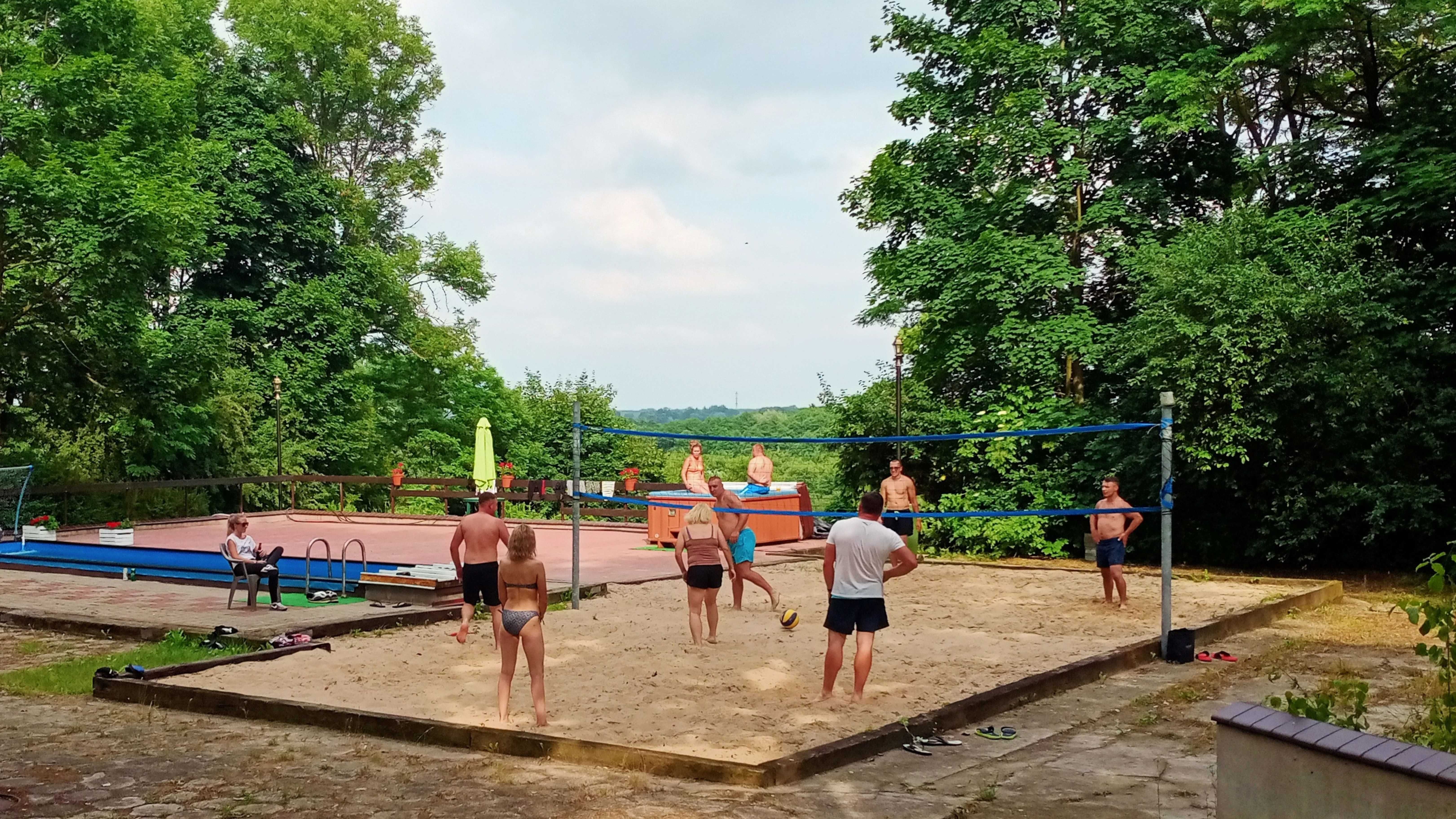 Agroturystyka, okolice W-wy,  domki letniskowe nad rzeką , kajaki