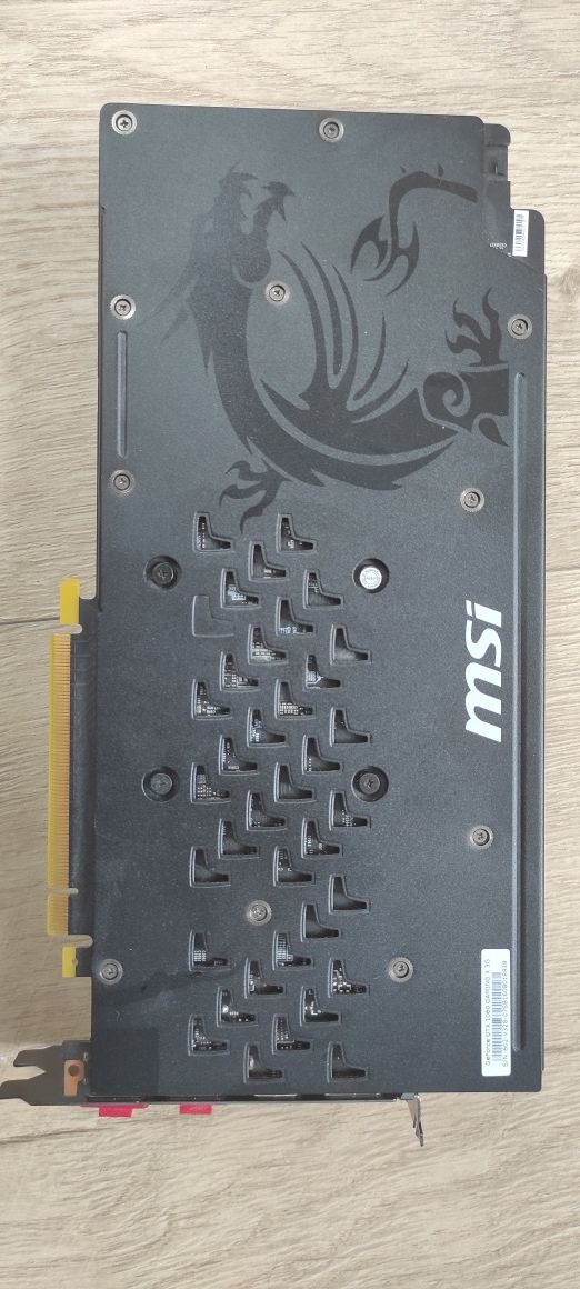 MSI Geforce GTX 1060 GAMING X