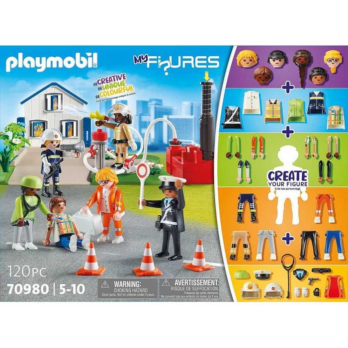 Playmobil My Figures 70980 Akcja ratownicza