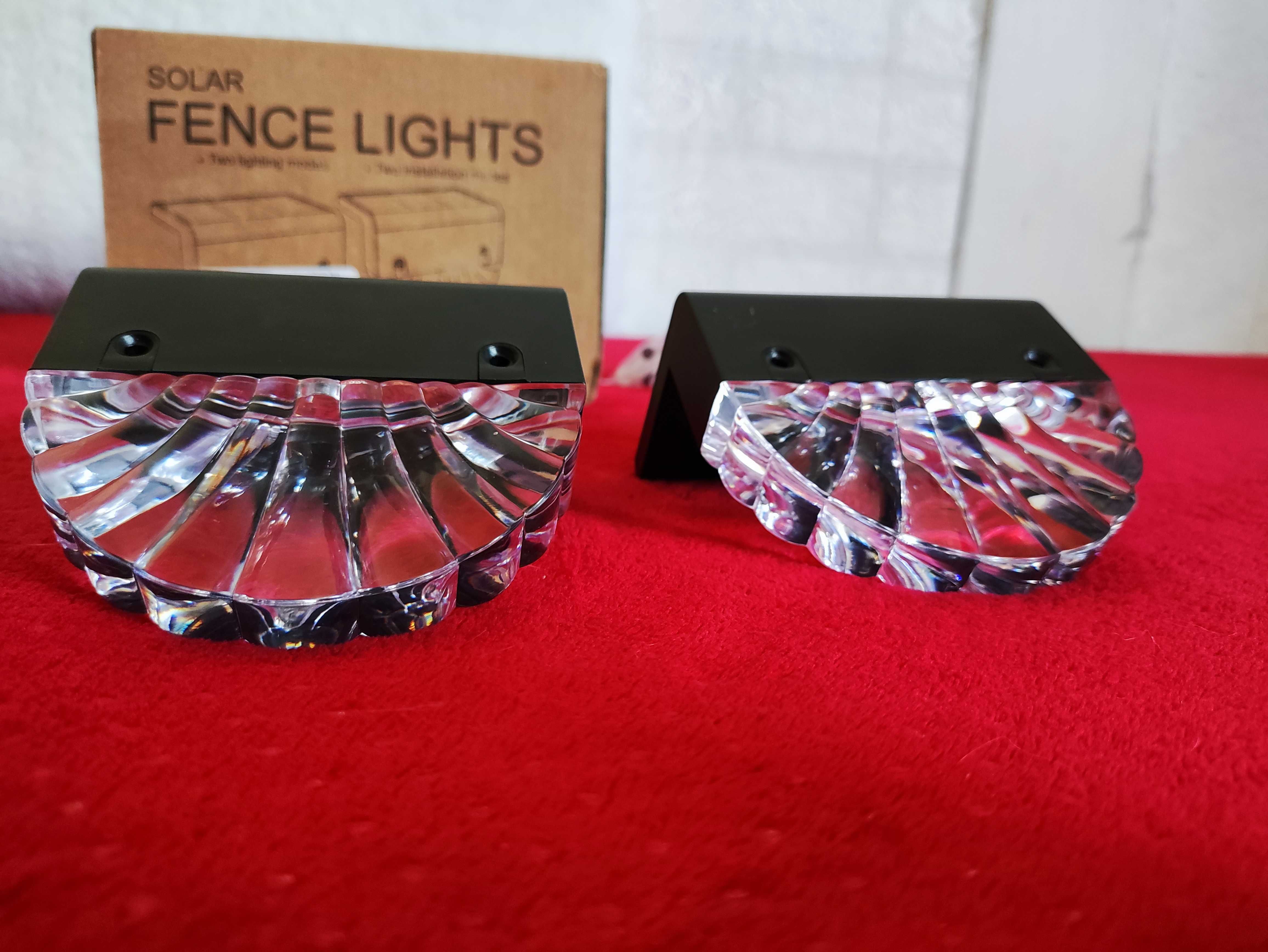 Lampki LED RGB Solarne kolorowe ogrodowe na działkę Lampy słoneczne