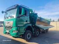 MAN TGS 41.520 /8x6/ Bordmatic Meiller Kipper /HAK/ 677 tyś netto