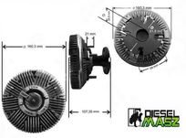 Sprzegło Visco Wiskoza Case MX100 MX110 MX120 MX135 Oryginał Nowe
