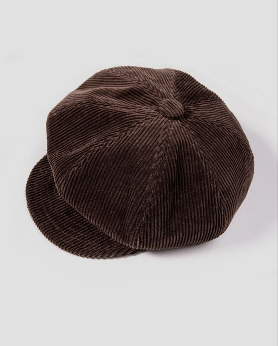 Вельветовий капелюх берет шапка