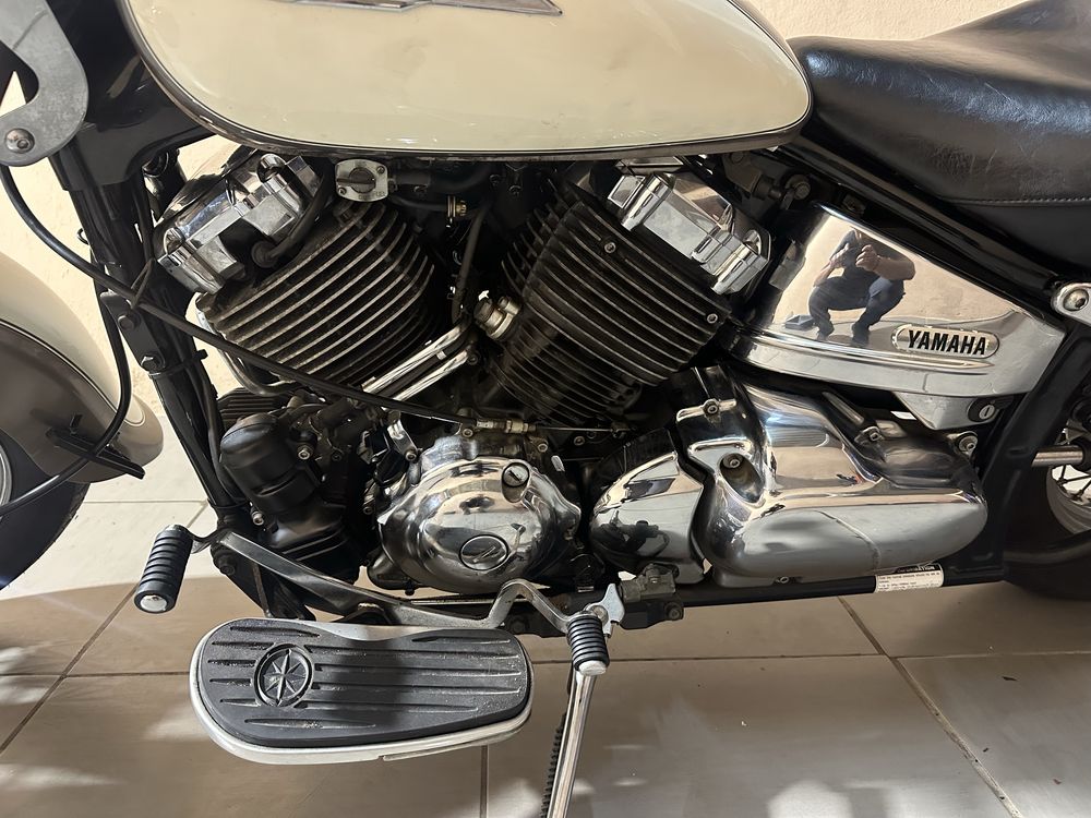 DragStar 650 Classic “Pearl White”