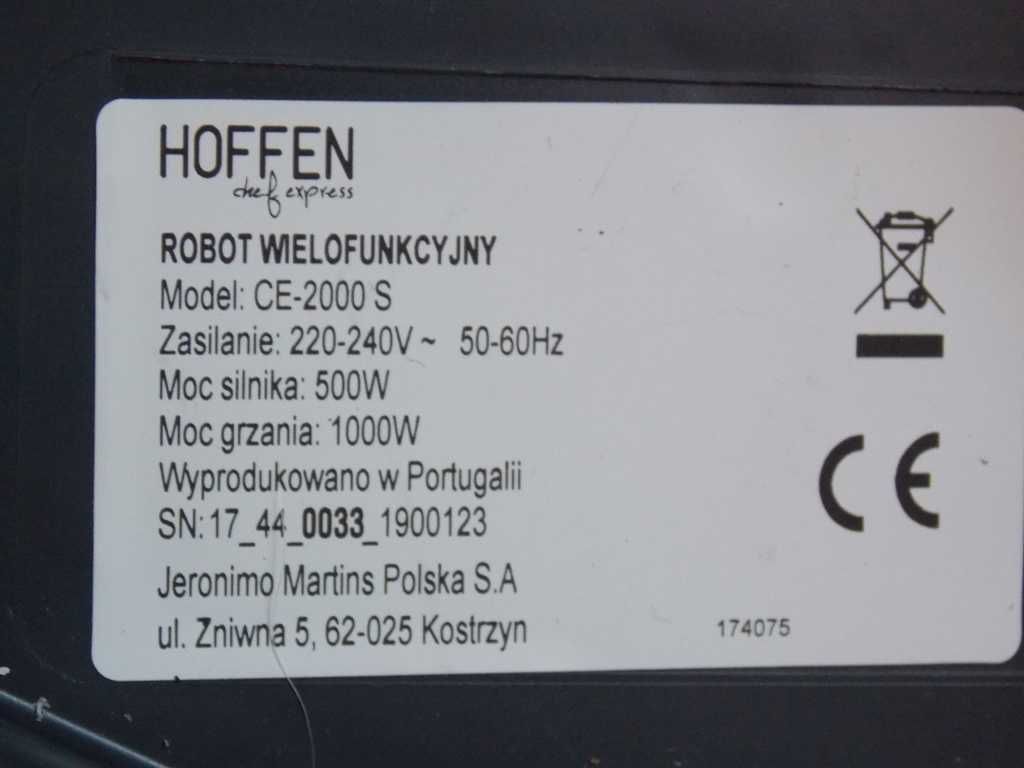 Moduł panel sterowania robota kuchennego Hoffen
