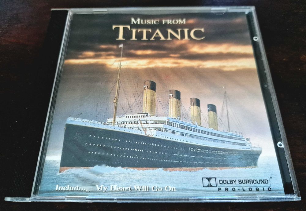 CD "Music From Titanic" de 1998