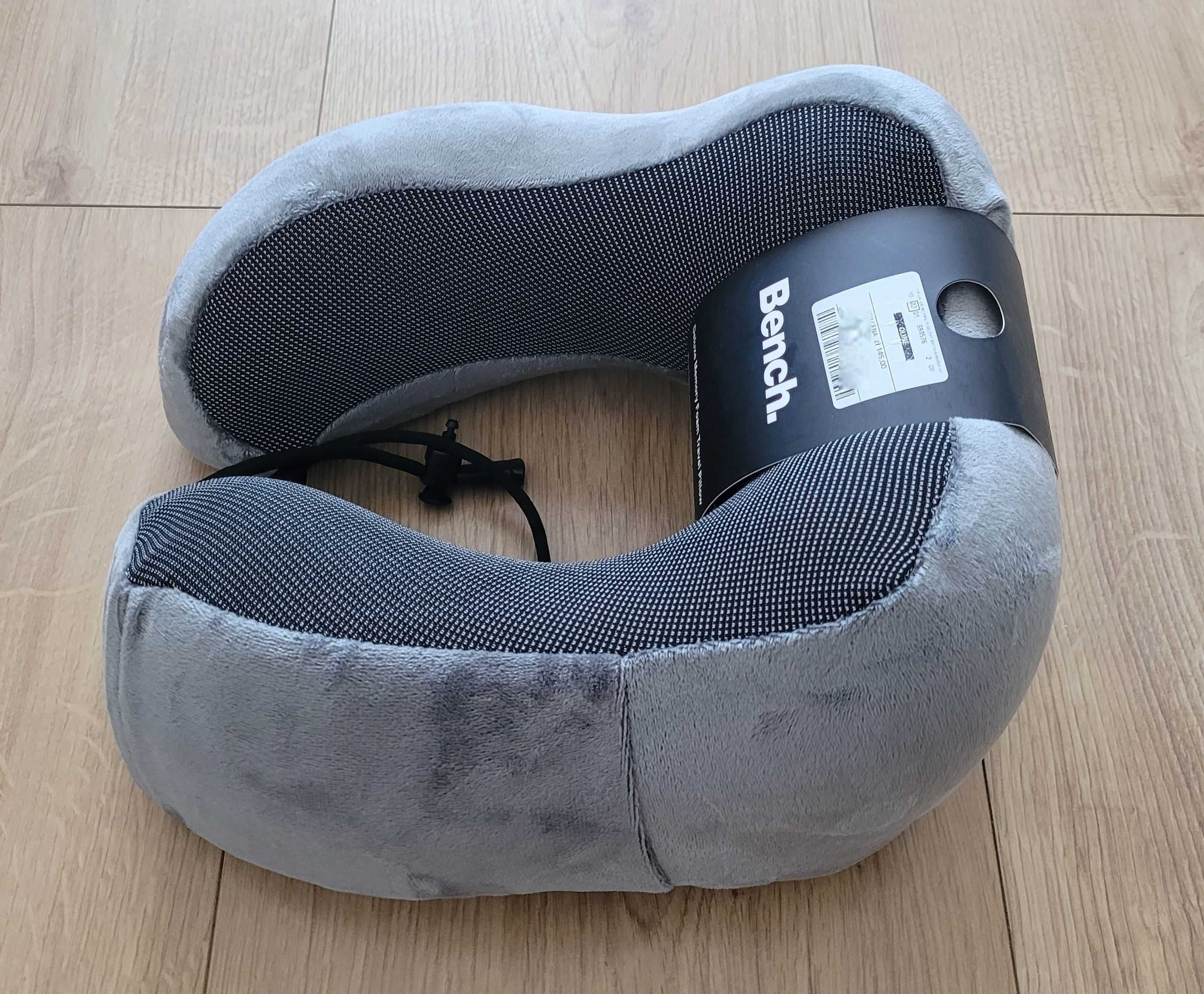 Poduszka podróżna turystyczna rogal na szyję (Memory Foam) Bench