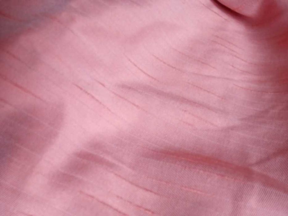 Zasłony duże koralowy róż 2 sztuki