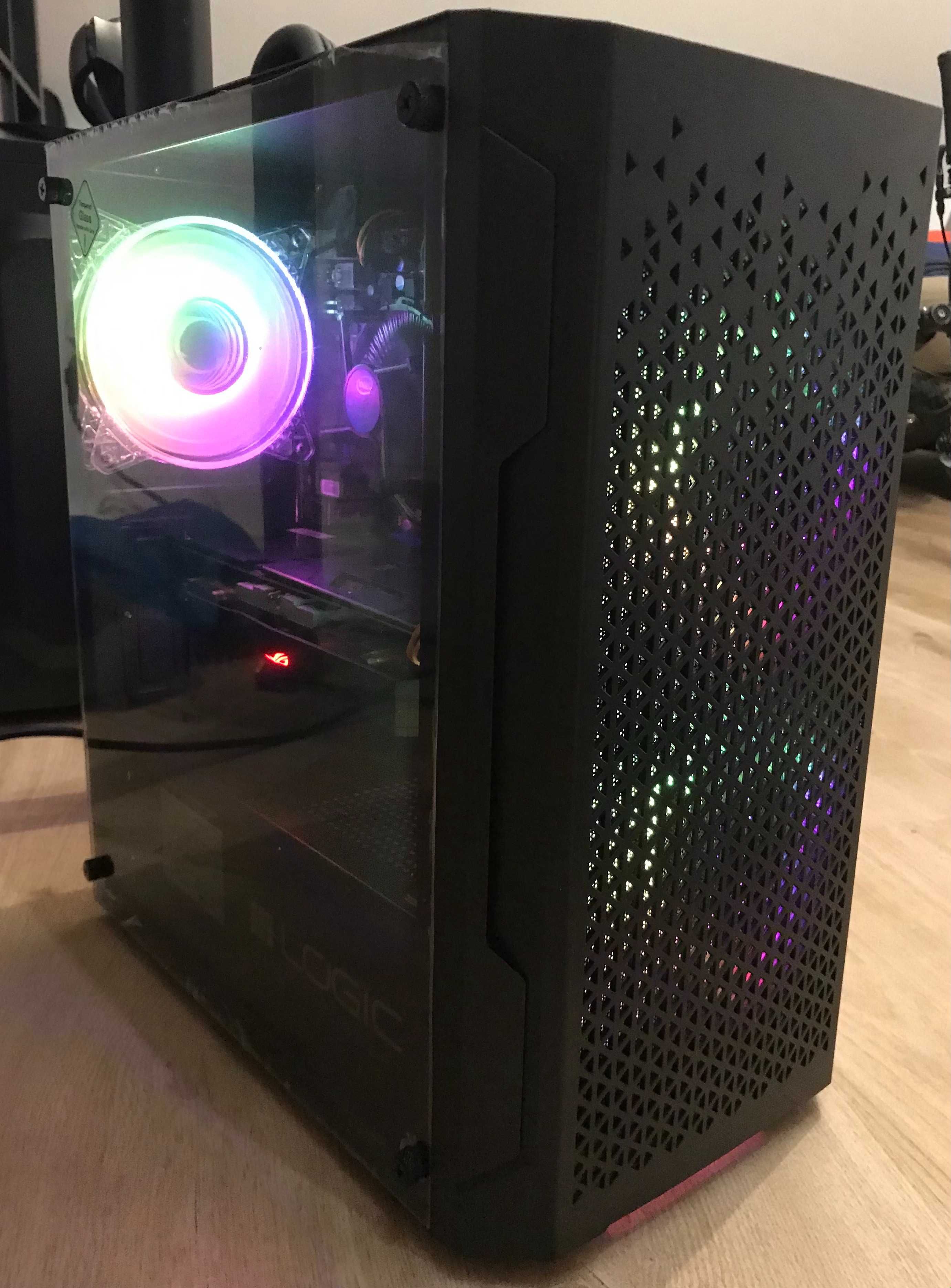 Komputer gamingowy - GTX 1050 ti, i5, ssd, 12gb ram, rgb