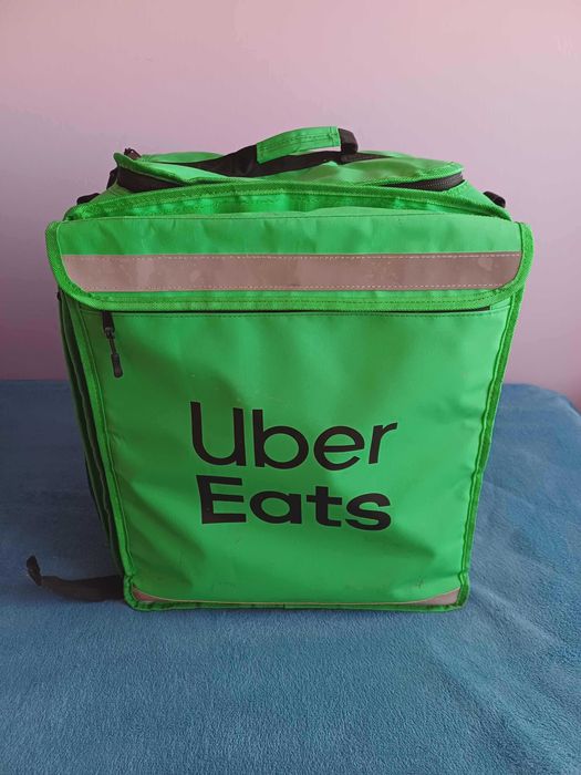 Torba termiczna Uber Eats (jak nowa!) - Idealna dla Kuriera!