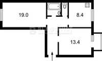 Продаж 2к квартири 56м2 жилий стан сталінка з лифту на Печерську Центр