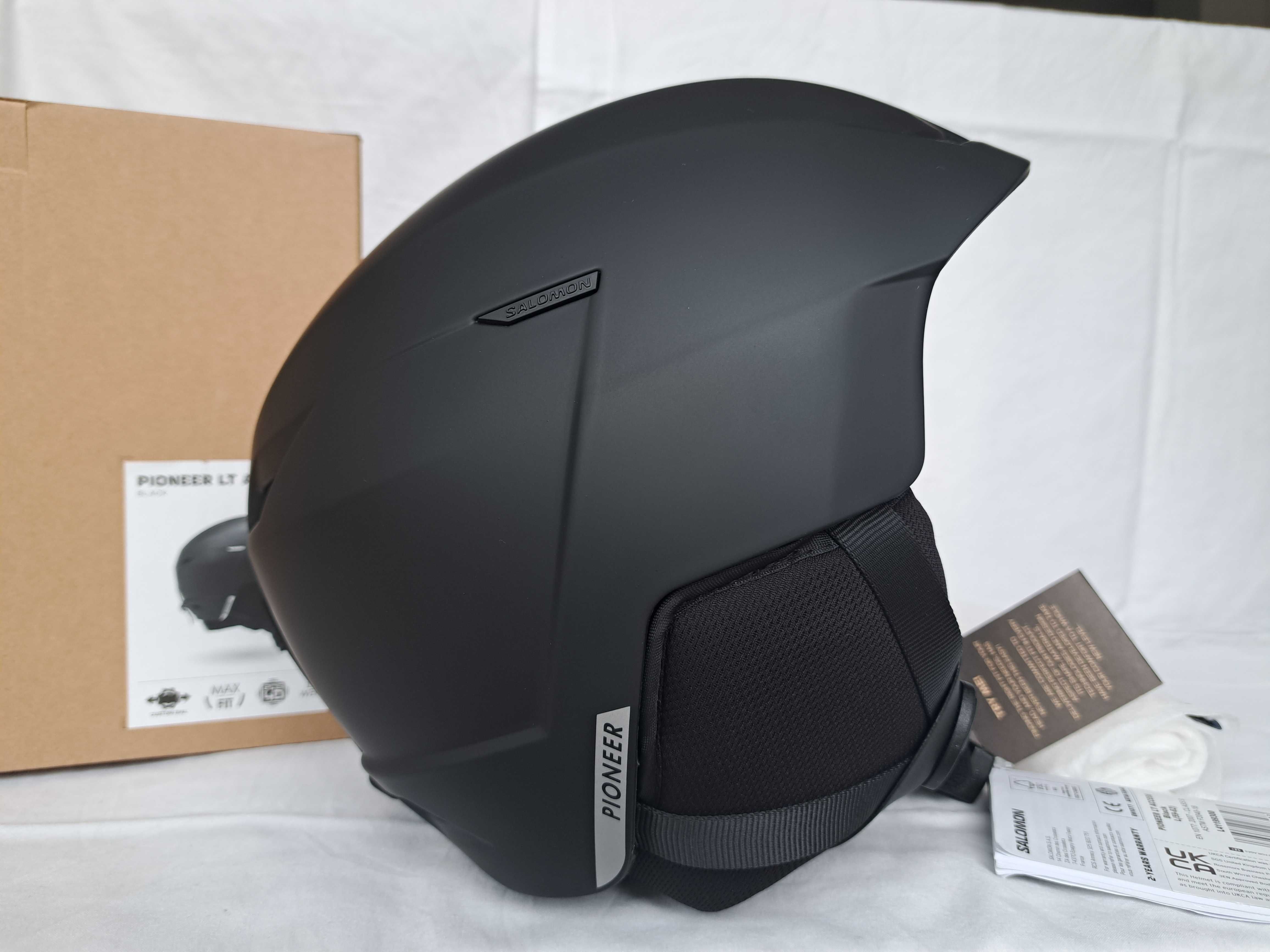 Kask narciarski Salomon Pioneer LT Access Black L 59-62cm