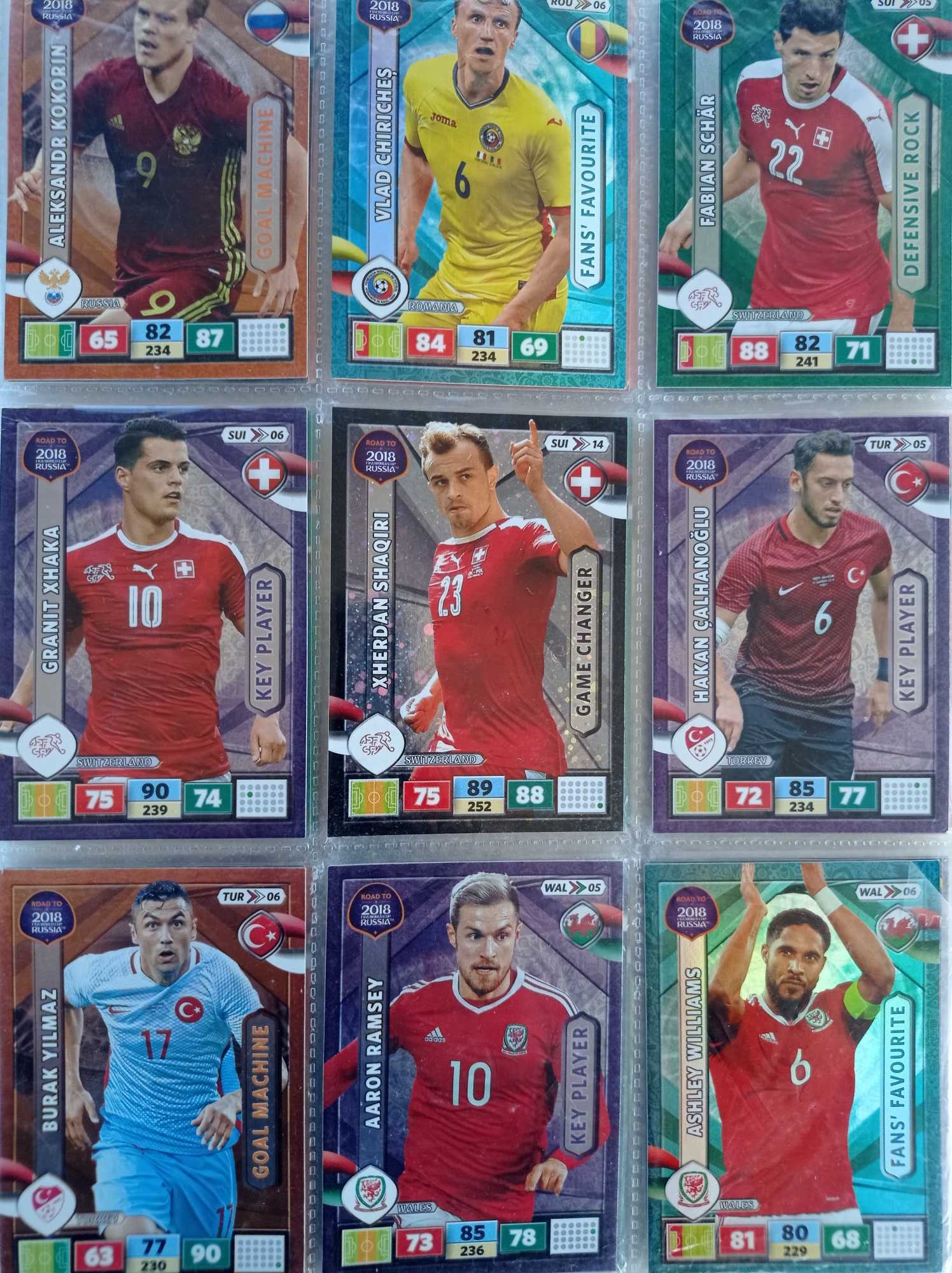 Karty Panini FIFA 365 edycja Road to Rossia 2018