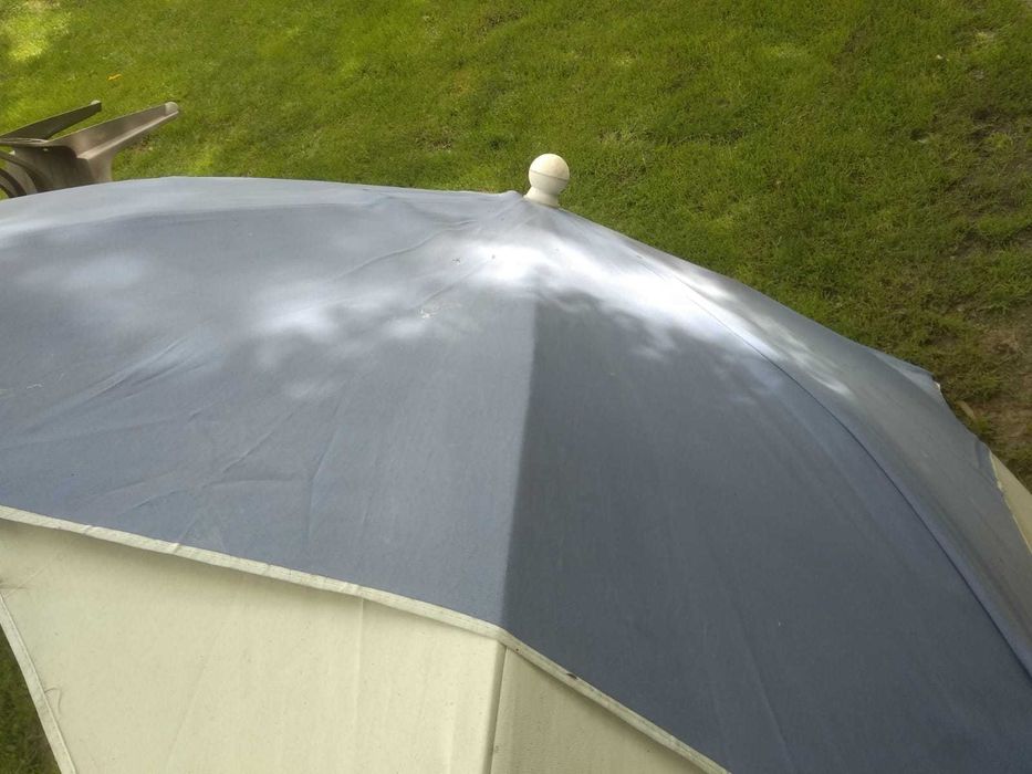 Parasol ogrodowy duży 240 cm dwukolorowy tanio!