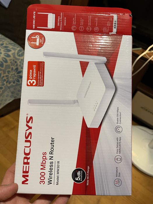 Маршрутизатор mercusys mw301r
