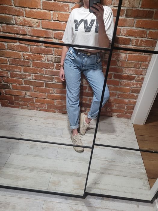 Biały t-shirt oversize crop top Ivy Park