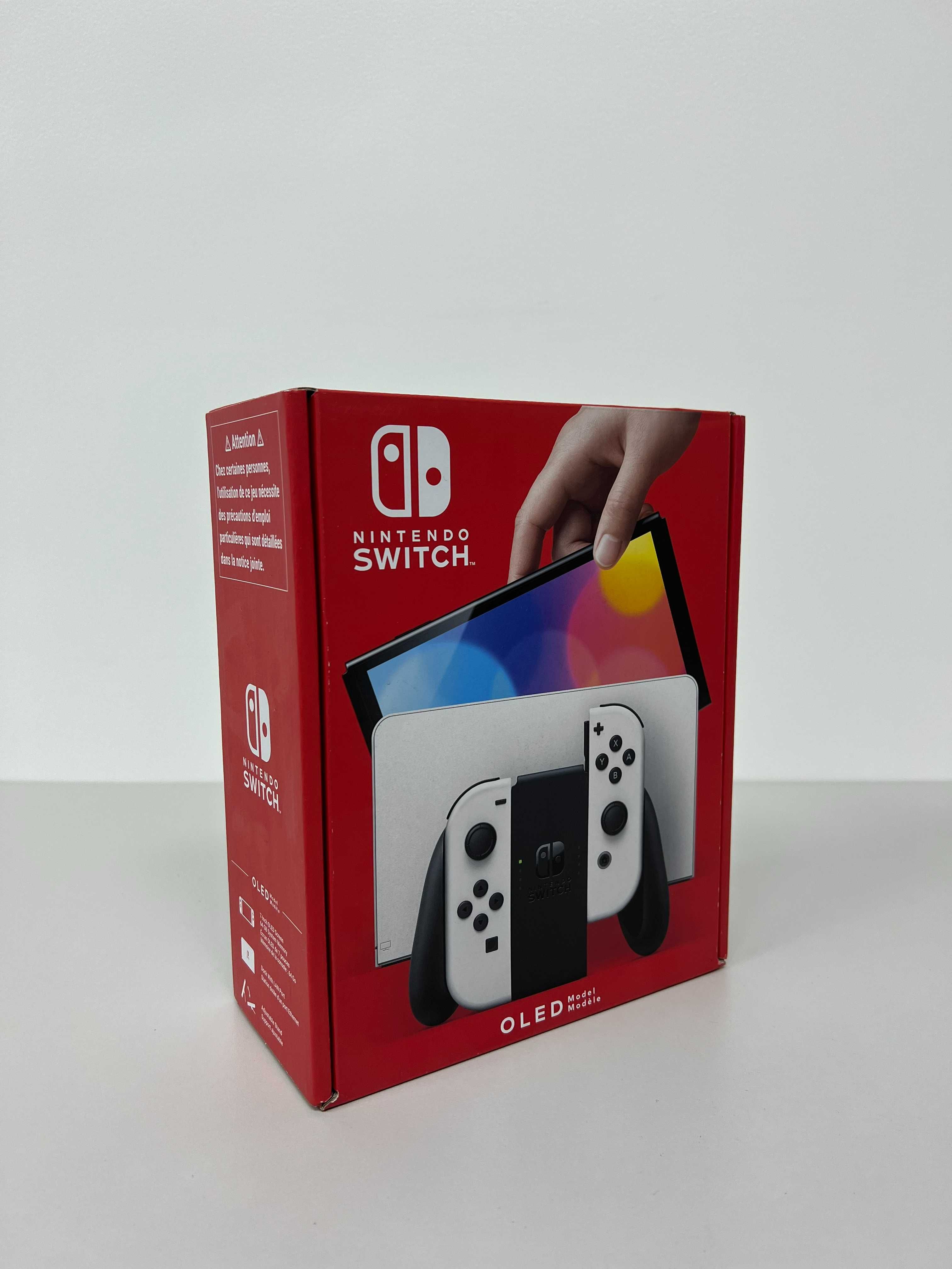 Ігрова консоль Nintendo Switch OLED White (NSH008)