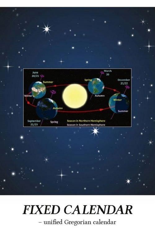 Fixed Calendar Unified Gregorian Calendar 19759B05236Ks