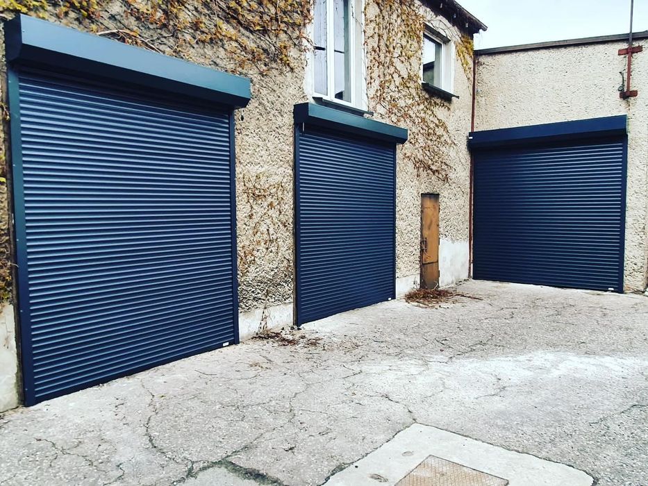 Brama rolowana garażowa BRAMY NA WYMIAR Bramy Garażowe Drzwi do Garażu