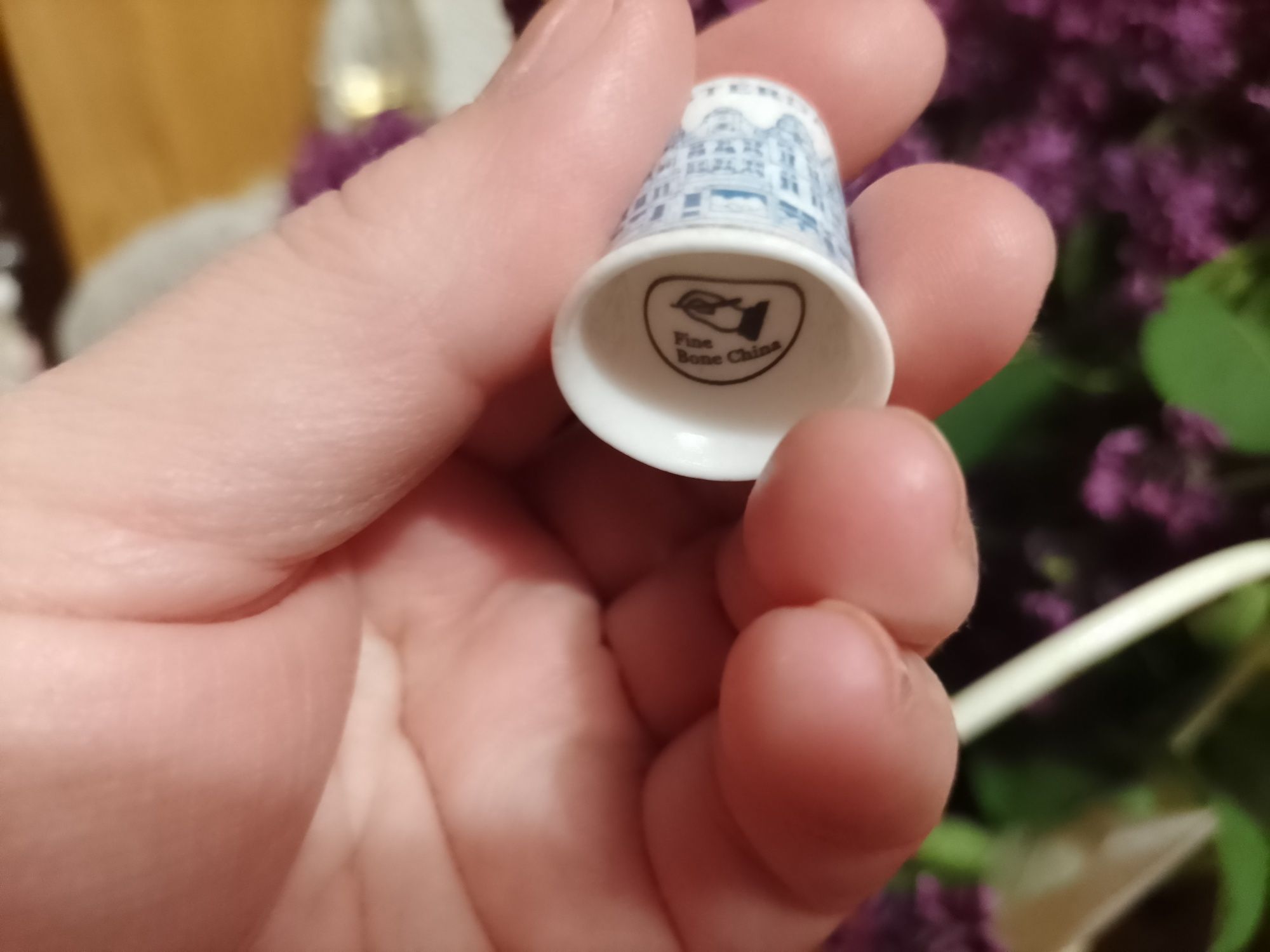 Напёрсток "План домов на канале Thimble Delft", Нидерланды