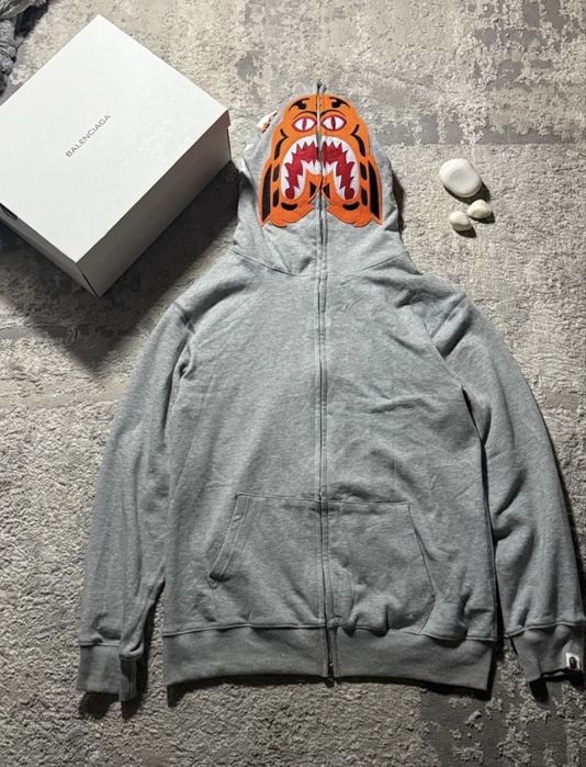Кофта зіп худі Bape tiger