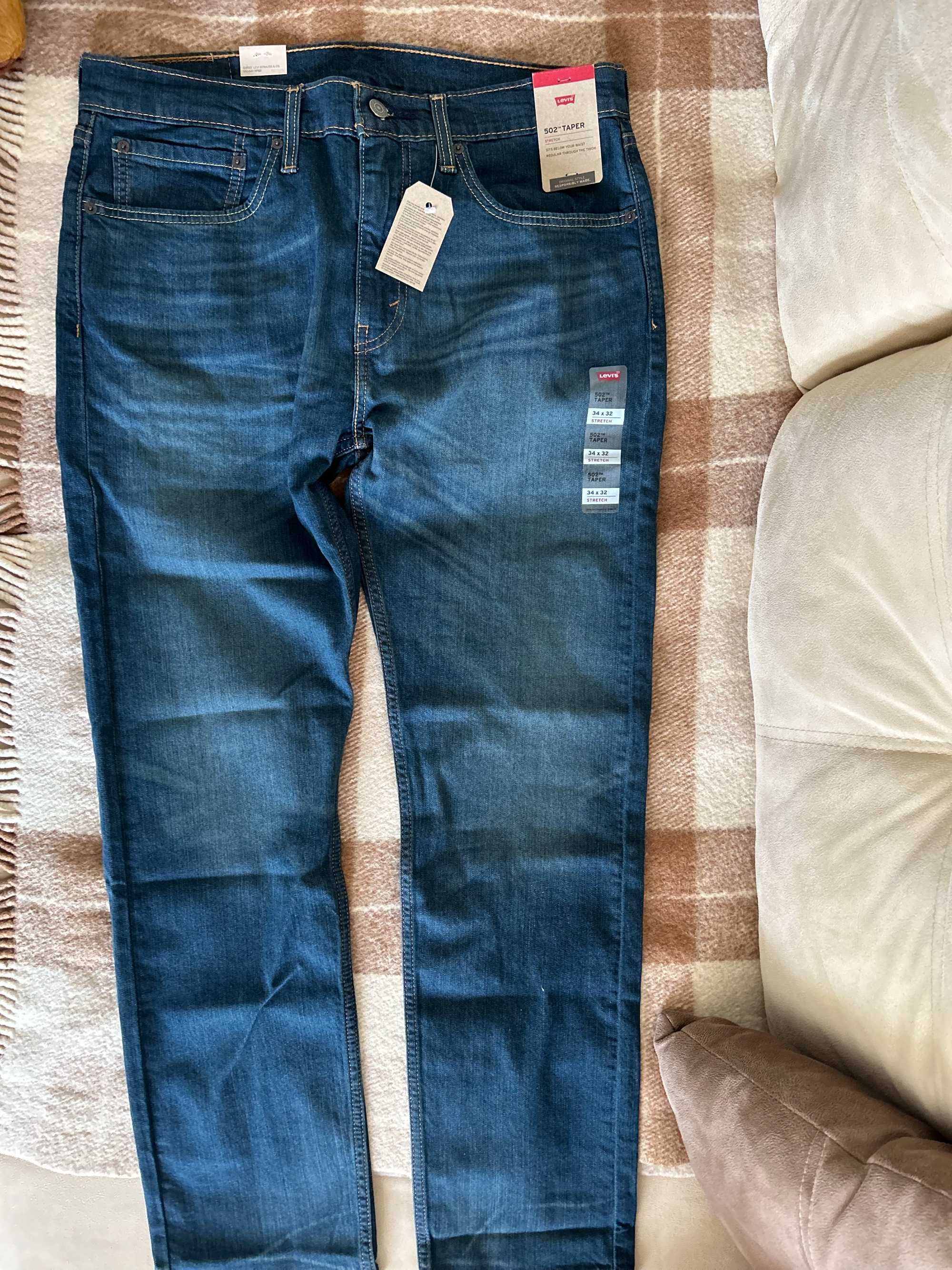Чоловічі джинси Levi's® 502™ Taper Fit Men's Jeans