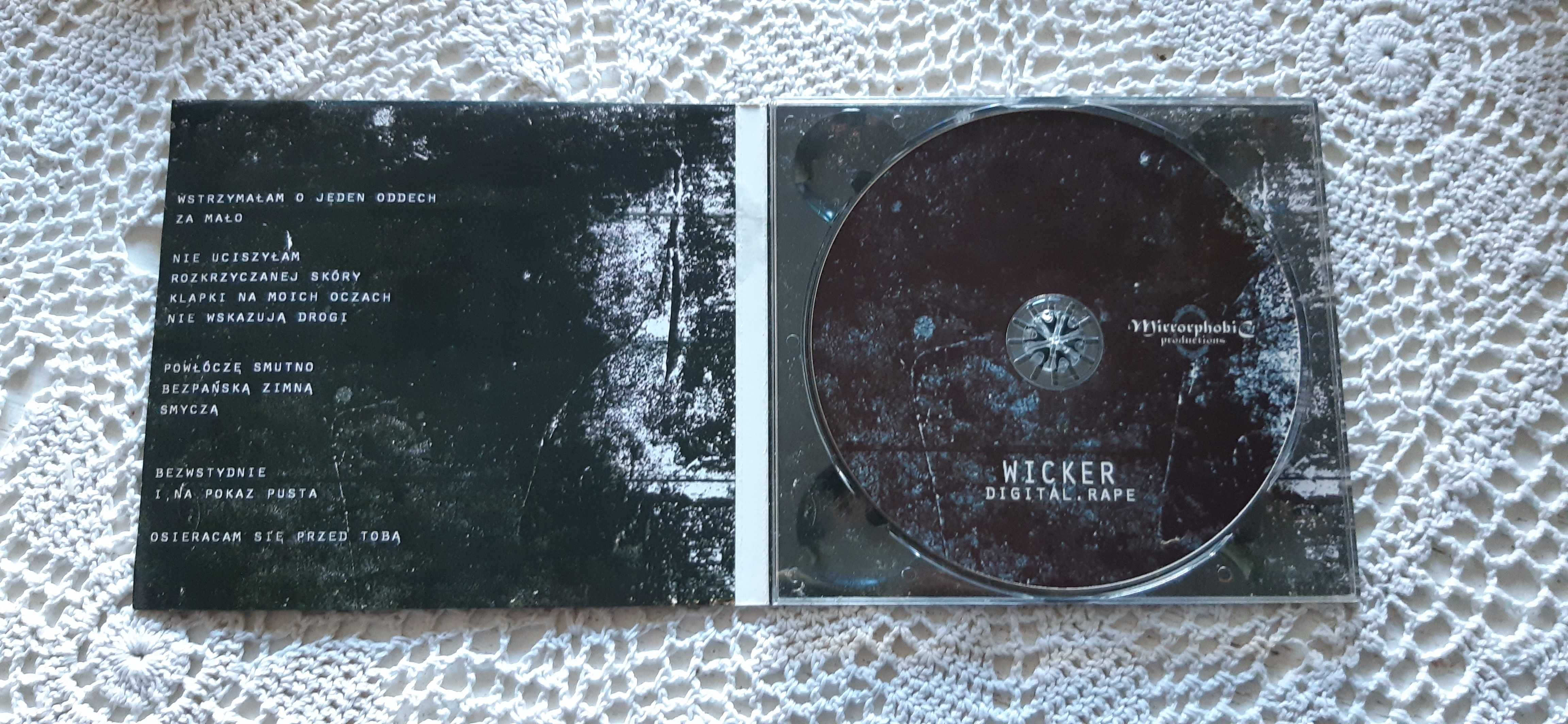 wicker digital rape cd mirrorphobia