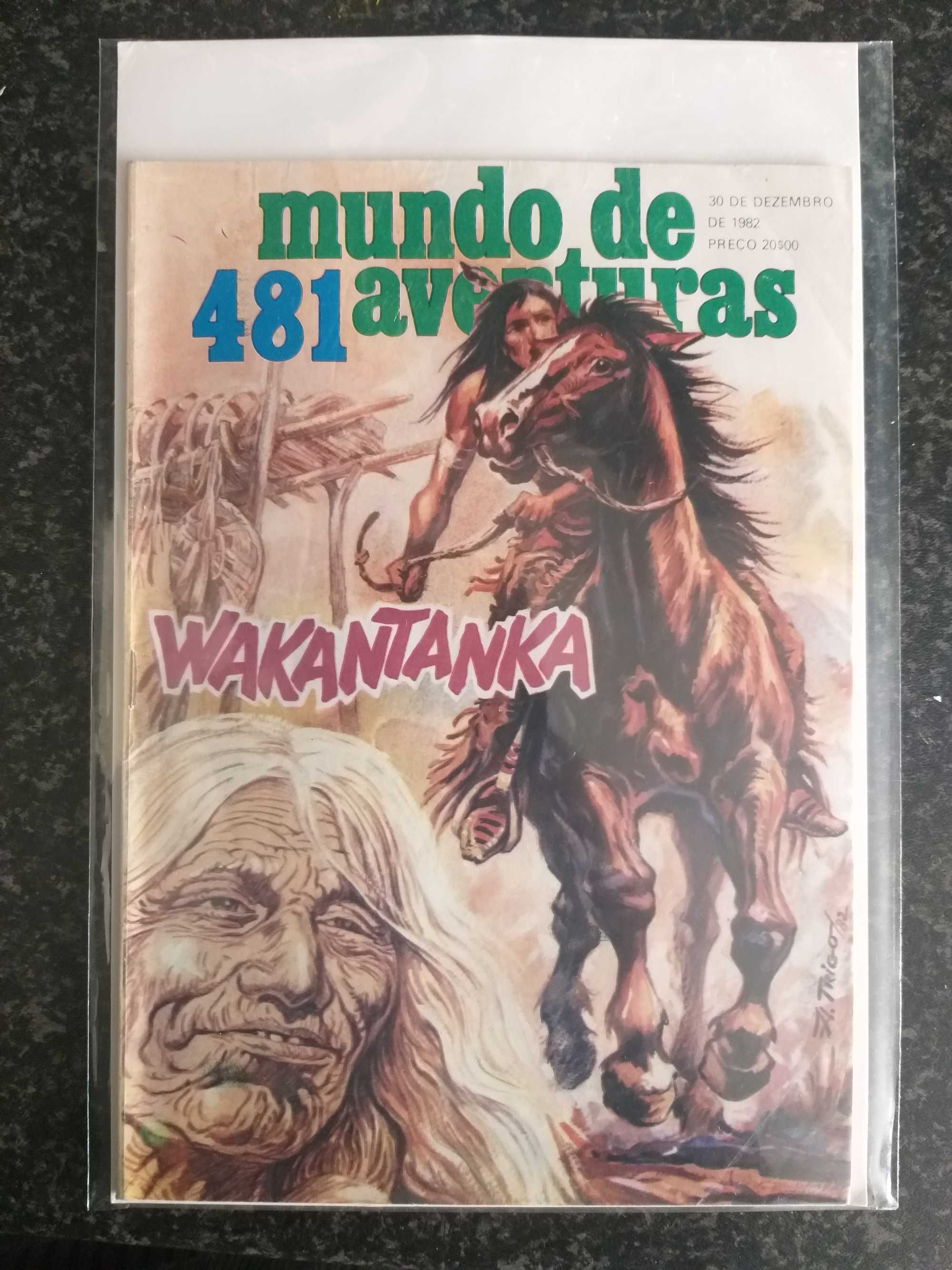Revistas Antigas Tintin parte II e Mundo de Aventuras