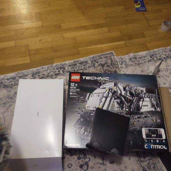 Lego Technic Liebherr 42100 R9800 full