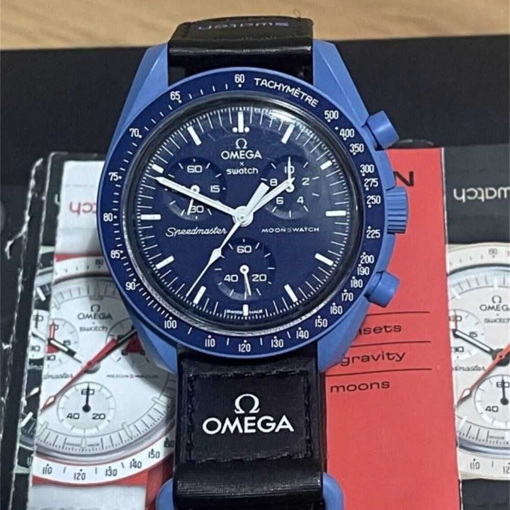 Omega x Swatch Neptune SO33N100 - Głębinowy Blask w Bio-Ceramice 2024