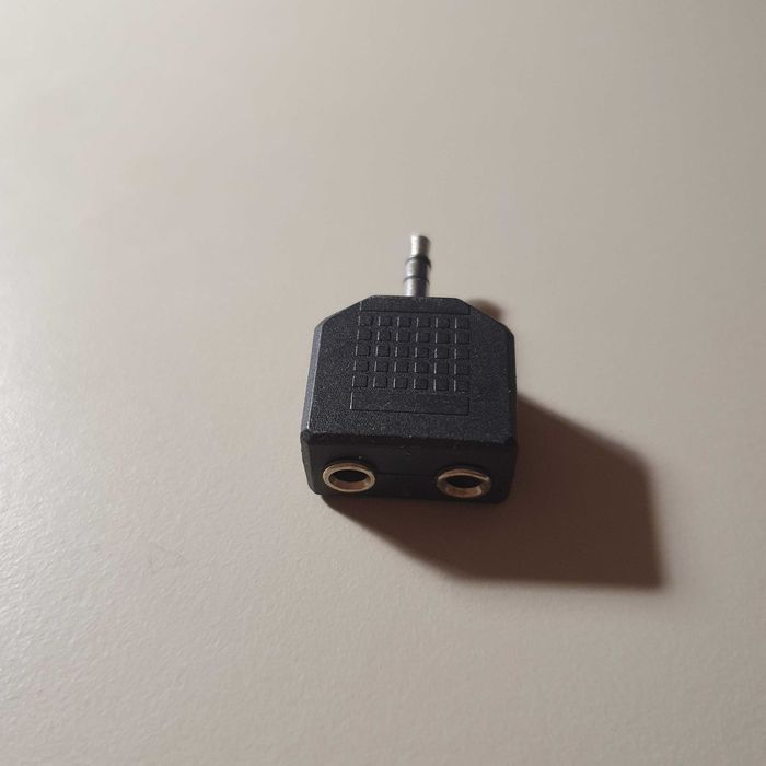 Splitter jack 3.5mm stereo przejściówka / dwójnik