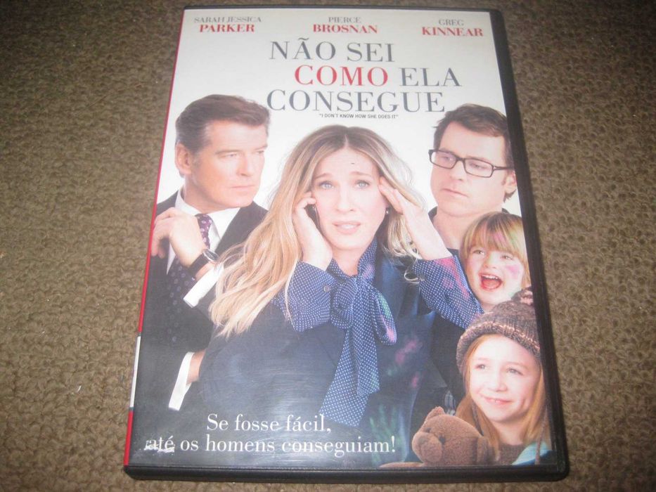 DVD "Não Sei Como Ela Consegue" com Sarah Jessica Parker