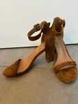 Branzowi Buty na obcasie