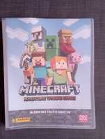 Caderneta Cartas Minecraft incompleta