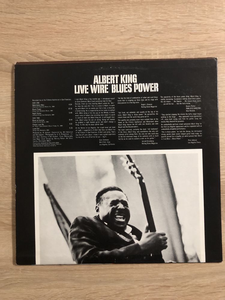 Albert King Live Wire Blues Power USA EX+++