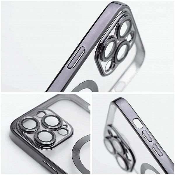 Etui Futerał Electro Mag Cover do iPhone 12 Pro Max czarny