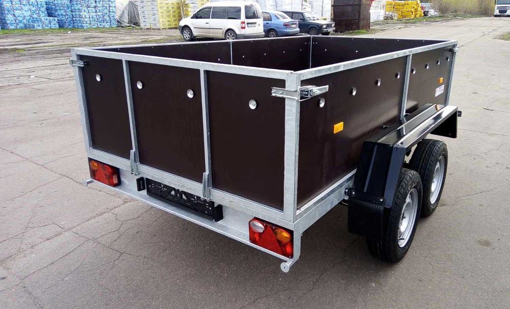 Автомобільний Легковий Двохосний Причіп. Посилений. Будь-якого розміру