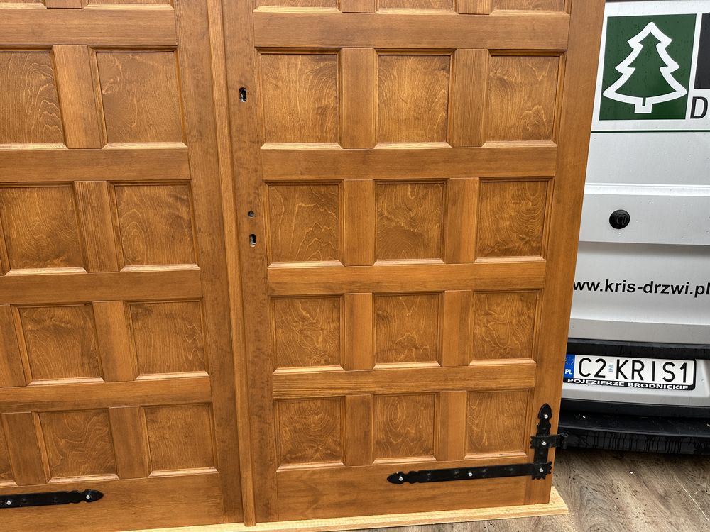Drzwi zewnętrzne brama garażowa ocieplana NA KAŻDY WYMIAR Cała Polska