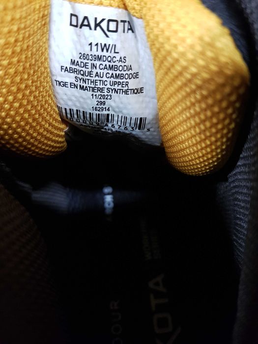 Buty robocze DAKOTA rozm 44 wkł 29 cm S3