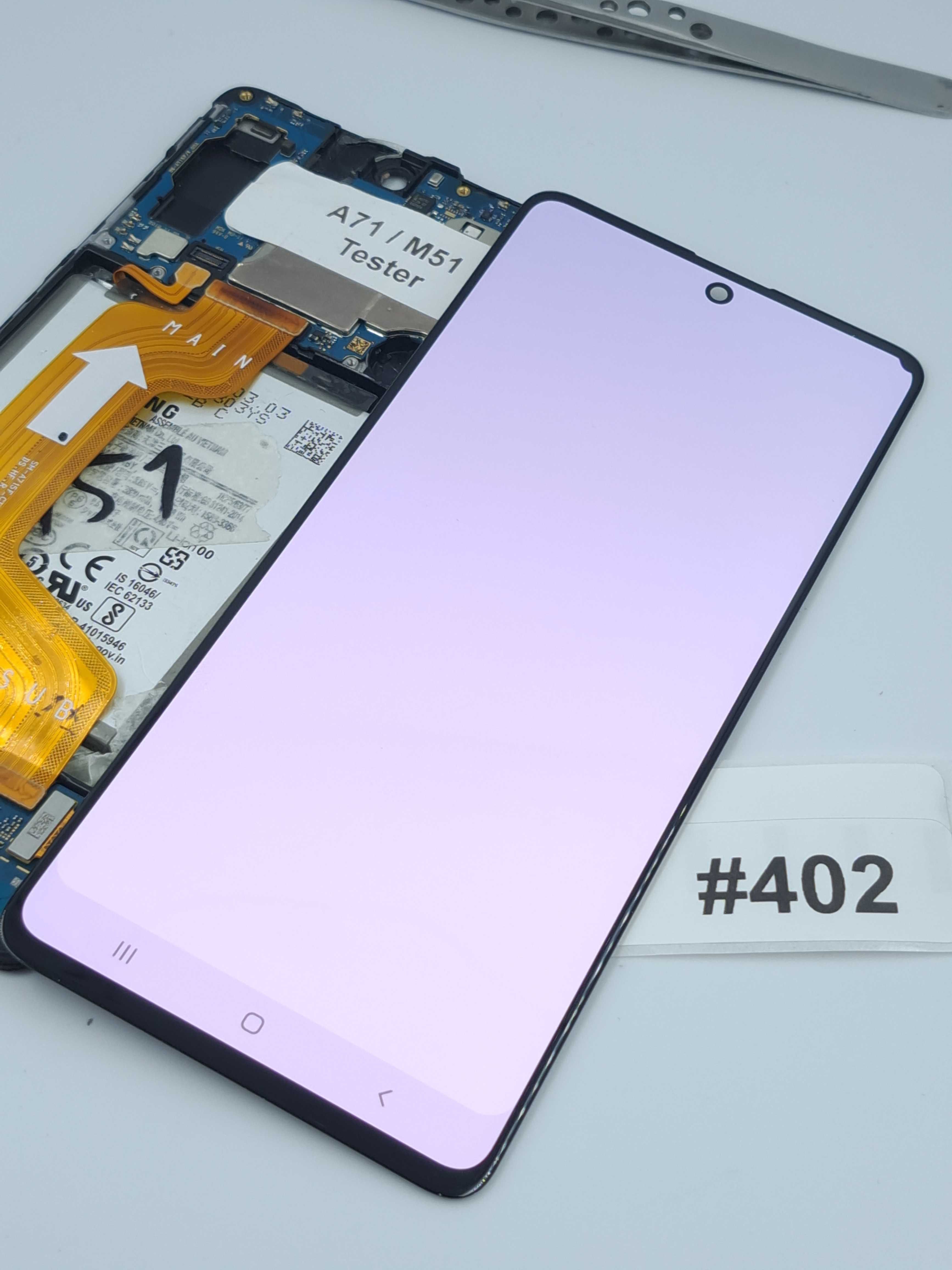 Oryginalny Wyświetlacz Samsung Galaxy A71 A715 demontaż Poznań #402