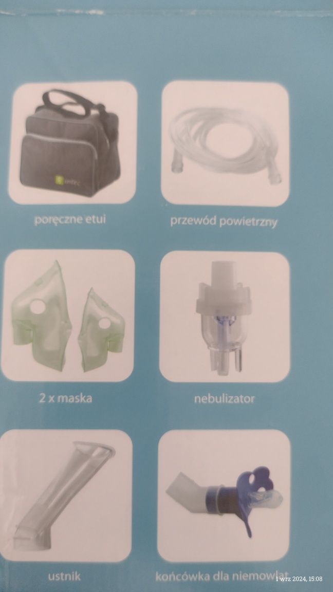 INHALATOR INTEC CN-02WD

Sprawny technicznie, w stanie wizualnym widoc