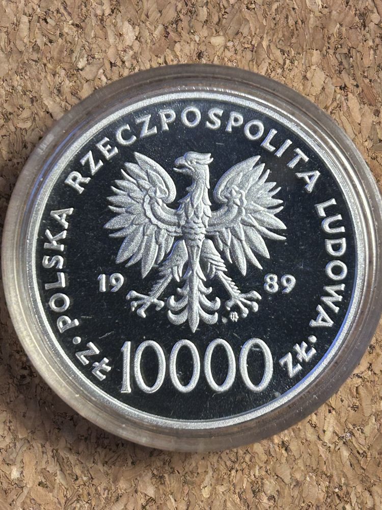 Moneta Jan Paweł II 1989
