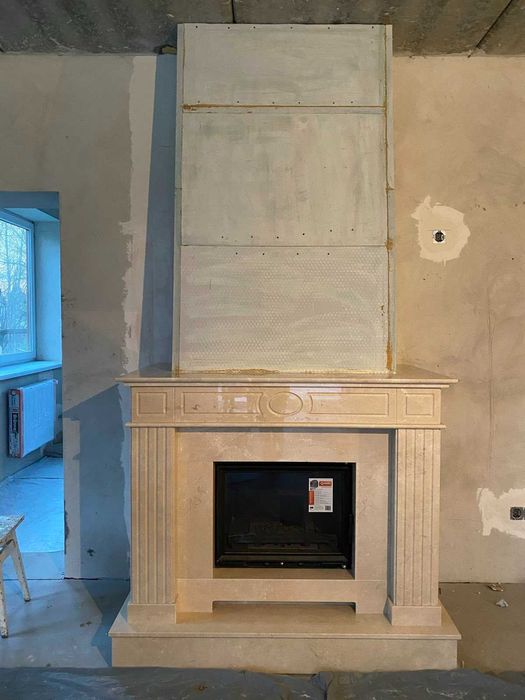 Мармурові каміни: монтаж та всі необхідні матеріали