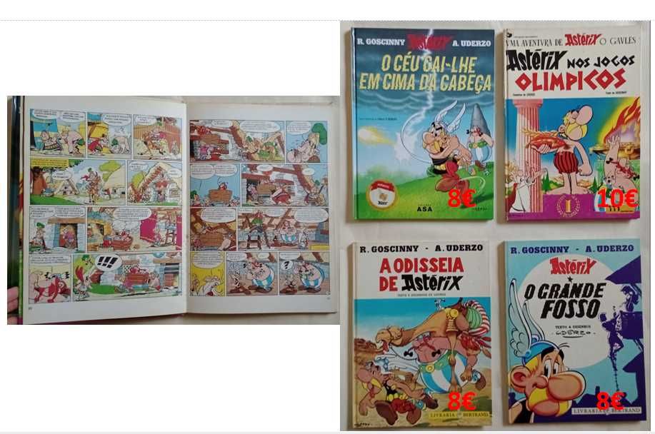 Livros Banda desenhada Infanto-Juvenis usados em bom estado!