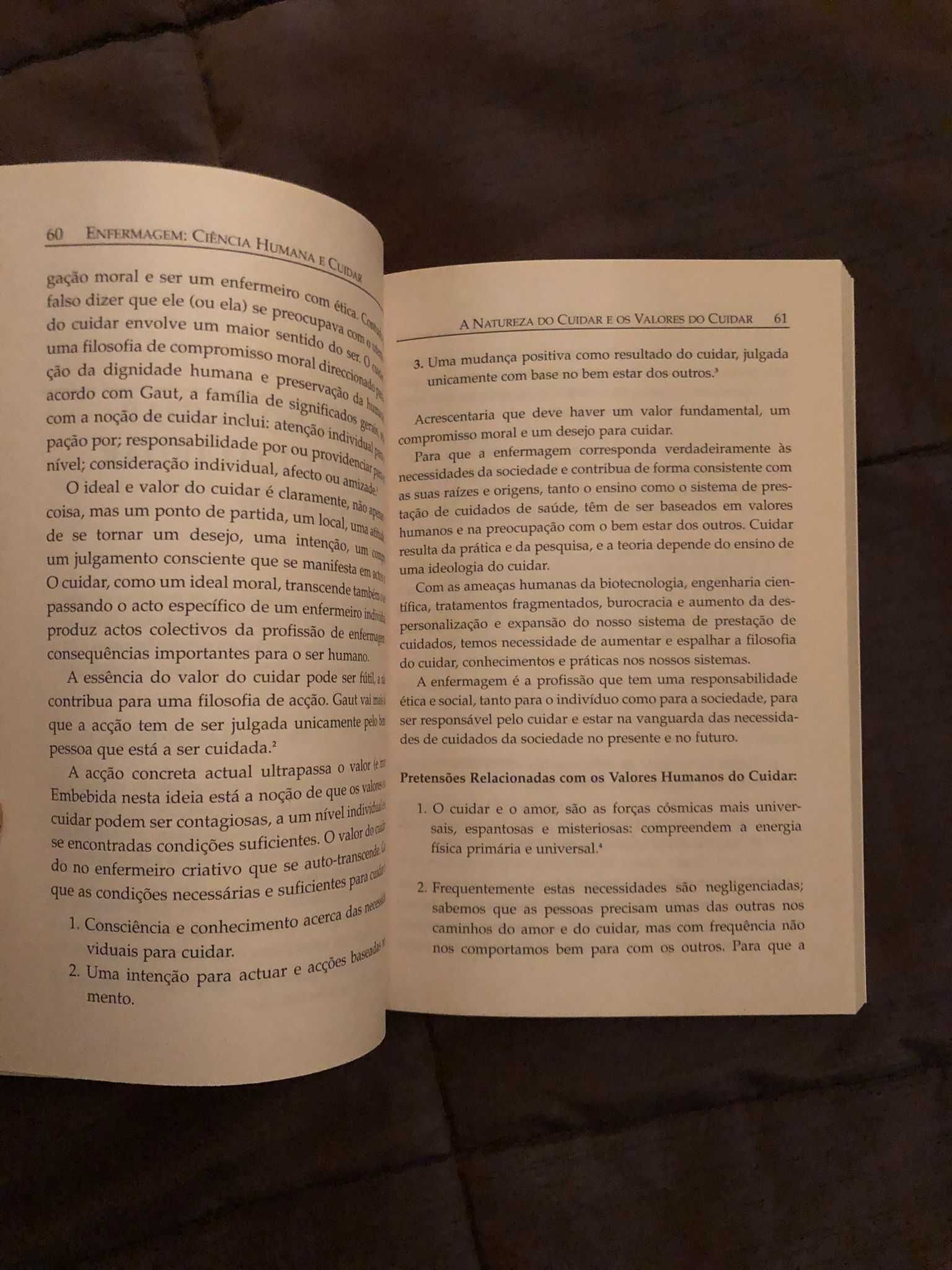 Cuidar uma Teoria de Enfermagem de Jean Watson