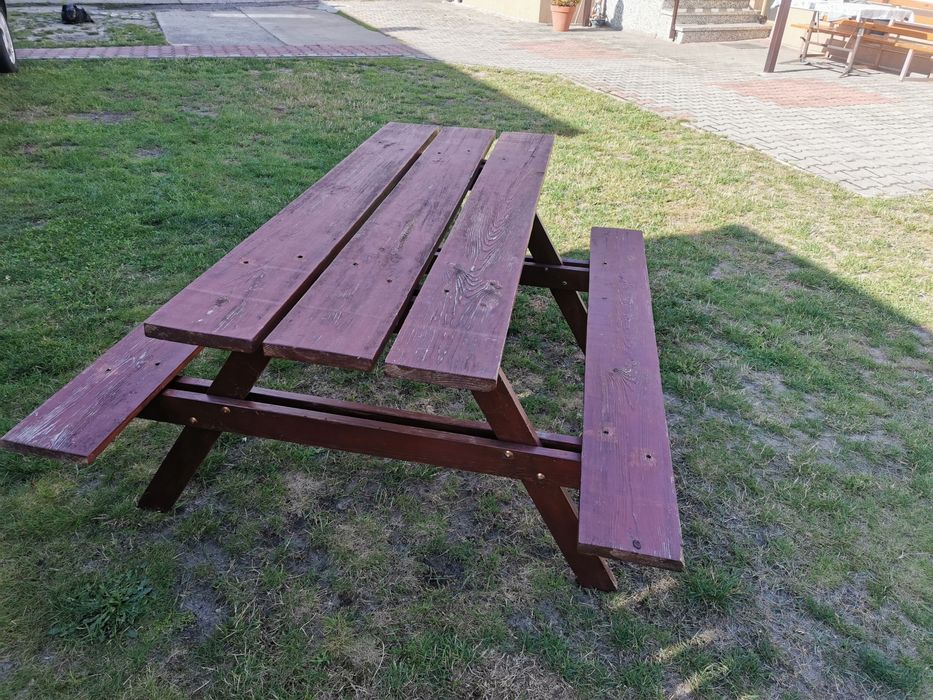 Ławka ogrodowa do odświeżenia