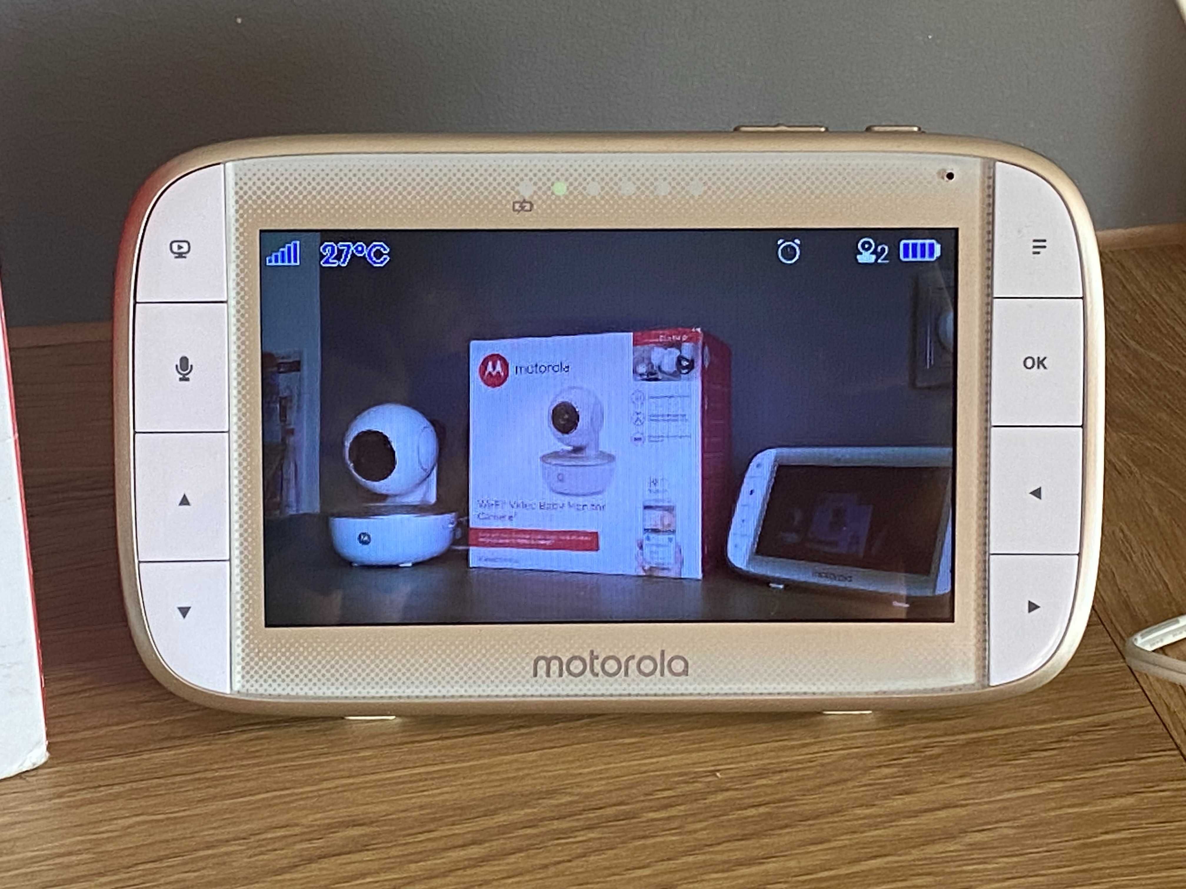 Niania elektroniczna - DWIE KAMERY - Motorola MBP855 Connect + MBP88
