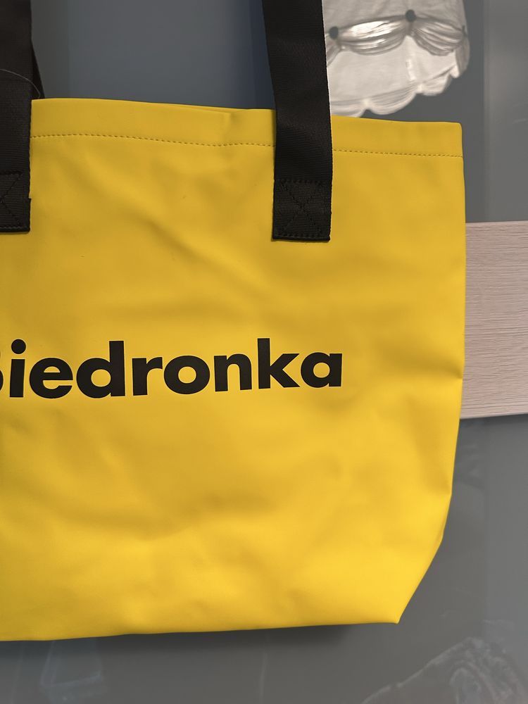 Żółta torba Biedronka  NOWA