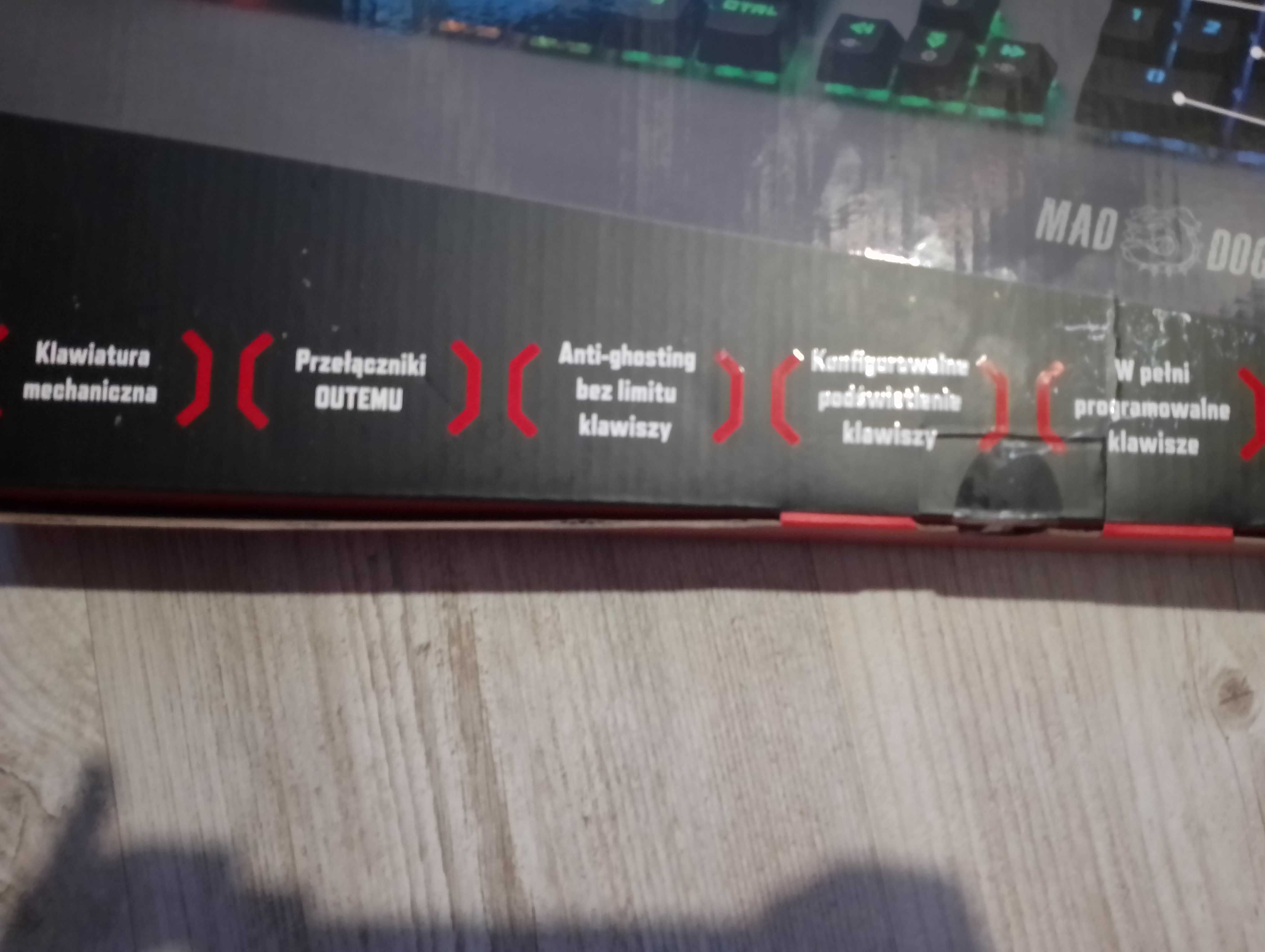 Klawiatura MADDOG GK900 Gaming keyboard